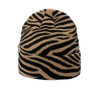 NVOQILIN Halloween Skull Cap Unisex Knit Hat Crochet Cheetah Party Holiday Winter Warm Hat Cute Mucca Pattern Theme Berretti invernali per gli uomini