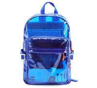 NVOQILIN Il computer portatile del PVC degli zaini alla moda di viaggio dello zaino ha una chiara borsa di scuola con grande capacità per il sacchetto della spesa di uso quotidiano, Blu