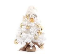 NVOQILIN LED Albero di Natale 50 centimetri Luce Calda Colorato Decorazioni Per La Casa Da Tavolo Decorazioni Della Casa Esterna Artificiale Natale