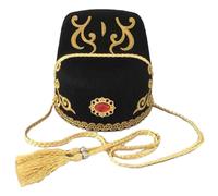 NVOQILIN Lussuoso cappello squisito finemente dettagliato per mostrare il tuo gusto individuale per feste culturali Cappelli tradizionali cinesi da uomo Cappello cinese tradizionale per bambini