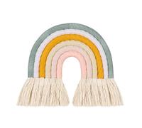 NVOQILIN MEILVMEIJI - Decorazione per la stanza fatta a mano con arcobaleno da appendere per la casa, decorazione per feste di compleanno, baby shower