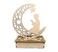 NVOQILIN Novità LED Moschea Stella Luce Decorativa Eid Hanging Pendente Per La Casa Camera Tavolo Decorazione Notte Luce Parete