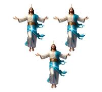 NVOQILIN Ornamento da appendere a specchio per auto per protezioni spirituali e guida sicura accessorio per veicoli