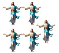 NVOQILIN Ornamento da appendere a specchio per auto per protezioni spirituali e guida sicura accessorio per veicoli