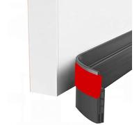 NVOQILIN Paraspifferi in gomma per porta, protezione dalle intemperie, spogliatura sotto la guarnizione della porta, blocco di rumore, polvere, risparmio energetico, miglioramenti per la casa