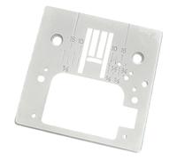 NVOQILIN Piastra ad ago in metallo con marcatura in scala per macchina da cucire 86992 multifunzionale bordo ago facile