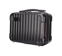 NVOQILIN Piccola borsa da viaggio per custodia da trasporto organizer multifunzione con scomparti doganali borsa da viaggio custodia impermeabile, Nero