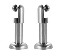 NVOQILIN Piedino divisorio per WC, in acciaio inox, 2 pezzi, facile da installare