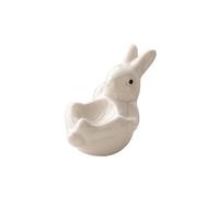 NVOQILIN Porta uova in ceramica a forma di tazza in porcellana per uova pasquali espositore pasquale decorazioni per Pasqua in ceramica dura bollita, strumento da cucina unico regalo a tema