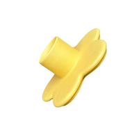 NVOQILIN Portacandele a forma di fiore in ceramica pasquale centrotavola floreale candeliere conico per matrimoni primaverili decorazioni per la casa