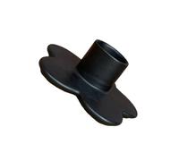 NVOQILIN Portacandele a forma di fiore in ceramica pasquale centrotavola floreale candeliere conico per matrimoni primaverili decorazioni per la casa