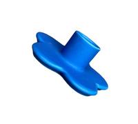 NVOQILIN Portacandele a forma di fiore in ceramica pasquale centrotavola floreale candeliere conico per matrimoni primaverili decorazioni per la casa