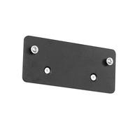 NVOQILIN Progettazione invisibile del metallo 12cm del supporto del supporto della parete del ricevitore per il piccolo montaggio del teatro domestico dei ricevitori