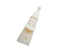 NVOQILIN Pupazzo di neve Santa Stella Fantasia Luci di Natale Per Comodini Da Tavolo Lampadine LED Facile Da Usare Disegni Delicati Pupazzo Di Neve Stella