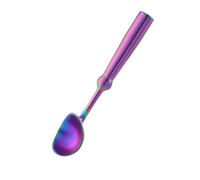 NVOQILIN Scavatori di frutta antiaderenti multifunzionali delle palette del gelato dell'acciaio inossidabile per l'anguria e il dessert