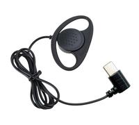 NVOQILIN Singolo Lato Auricolare Cuffie Stereo Gancio Auricolare Rimovibile USB C/3.5mm Per PC Smartphone MP3 MP4 Giocatori Notebook Mono Auricolare