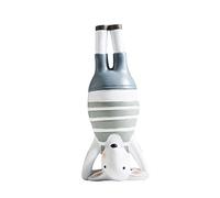 NVOQILIN Statuette Statua Cartoon Split Cervo Resina Ornamenti Casa