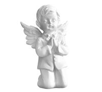 NVOQILIN Statuina angelica in resina che prega ragazzo ragazza statua scultura per casa decorazione da tavolo decorazione spirituale benedizione figura ornamento