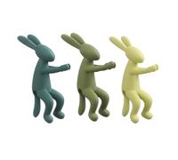 NVOQILIN Supporto per piante a forma di coniglio, palo da giardino regolabile per piante da interno ed esterno, sicuro e durevole, strumento di giardinaggio