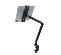 NVOQILIN Supporto per tablet con base girevole e cuscinetto antigraffio per schermi da 4 a 13,9 pollici, supporto modificabile per laptop