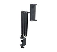 NVOQILIN Supporto portatile regolabile per tablet con rotazione a 360 e design pieghevole per dispositivi da 5-15 pollici con morsetto