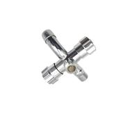 NVOQILIN Unità di regolazione dell'acqua Giunto a 3 vie con modifica degli angoli Design efficaci Giunti per rubinetto del bagno per