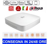 NVR 4 CANALI IP 6MP DAHUA NVR2104-S2 VIDEOSORVEGLIANZA SORVEGLIANZA ORIGINALE