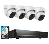 NVR POE 8CH 4X DOME 2TB - NVS8-5KD4-A