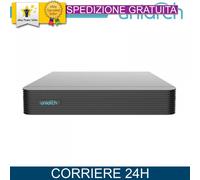 NVR Uniarch 4CH 8MP Serie E2, 4P PoE, Videosorveglianza Avanzata