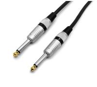 NVS Cavo monofonico con 2 connettori Jack 6,3 mm per utilizzazioni musicali 10 mt