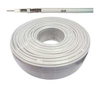 NVS CAVO PARABOLA SCHERMATO ANTENNA DIAMETRO 5 MM LUNGHEZZA 50 MT (SF19/25)**PUOI PAGARE ANCHE ALLA CONSEGNA!!!**