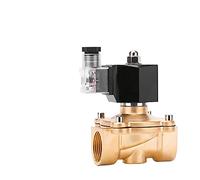 NVSFZGIYG Elettrovalvola motorizzata normalmente Chiusa a Risparmio energetico DN15-DN50, valvola di commutazione in Ottone, valvola dell'Acqua AC220V DC24V, 1 Pezzo(Dc24v-no Fever,DN20)