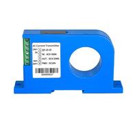 NVSFZGIYG Trasmettitore di Corrente Trasduttore DC24V 100A 200A 400A 600A Sensore CA 4-20mA 0-20mA 0-10V 0-5V Uscita RS485 con Effetto Foro da 20 mm/35 mm(35mm Hole,Input AC 0-150A-0-5V)