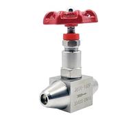 NVSFZGIYG Valvola a Spillo saldata DN6 DN10 DN15 DN20 in Acciaio Inossidabile 304 a Globo ad Alta Pressione J61Y-160P(0.25 inch)
