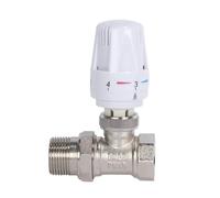 NVSFZGIYG Valvola di Controllo della Temperatura del radiatore Attuatore Diritto/ad Angolo/a Tre Vie/Hot Melt Controllo riscaldatore(A,DN20)