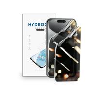 nvskvd 2 Pezzi Privacy Pellicola Protettiva per iPhone 15 Pro, Anti-Spia TPU Film Pellicola Protezione, Supporto Impronta Digitale, Anti-spia Pellicola idrogel [Non Vetro Temperato]