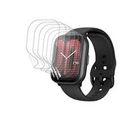 nvskvd 6 Pezzi Pellicola Idrogel per Amazfit Active 1.75", Pellicola Protettiva Trasparente HD Morbida TPU Senza Bolle Trasparente HD Schermo Protettivo (Non Vetro Temperato)