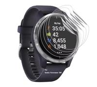 nvskvd 6 Pezzi Pellicola Idrogel per Garmin Forerunner 265, Pellicola Protettiva Trasparente HD Morbida TPU Senza Bolle Trasparente HD Schermo Protettivo (Non Vetro Temperato)