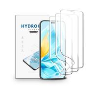 nvskvd Pellicola Idrogel per Honor 200 Lite/Honor X8b, 3 Pezzi Pellicola Protettiva TPU per Trasparente HD Morbida Display ID Impronte Digitali(Non Vetro Temperato)