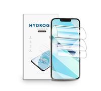nvskvd Pellicola Idrogel per iPhone 13 Mini, 3 Pezzi Pellicola Protettiva TPU per Trasparente HD Morbida Display ID Impronte Digitali(Non Vetro Temperato)