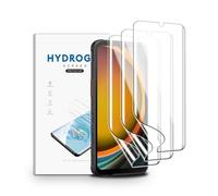 nvskvd Pellicola Idrogel per Samsung Galaxy XCover 7, 3 Pezzi Pellicola Protettiva TPU per Trasparente HD Morbida Display ID Impronte Digitali(Non Vetro Temperato)