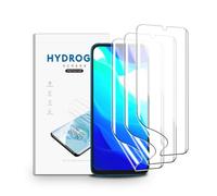 nvskvd Pellicola Idrogel per Xiaomi Mi 10 Lite 5G, 3 Pezzi Pellicola Protettiva TPU per Trasparente HD Morbida Display ID Impronte Digitali(Non Vetro Temperato)