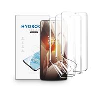 nvskvd Pellicola Idrogel Protettiva per Oneplus 13R, 3 Pezzi Pellicola Protettiva TPU per Trasparente HD Morbida Display ID Impronte Digitali(Non Vetro Temperato)