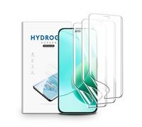 nvskvd Pellicola Protettiva Idrogel per Honor 400 Pro /400 Lite, 3 Pezzi Pellicola Protettiva TPU per Trasparente HD Morbida Display ID Impronte Digitali(Non Vetro Temperato)