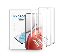 nvskvd Pellicola Protettiva Idrogel per Honor Magic 8 Lite, 3 Pezzi Pellicola Protettiva TPU per Trasparente HD Morbida Display ID Impronte Digitali(Non Vetro Temperato)