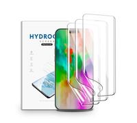 nvskvd Pellicola Protettiva Idrogel per iPhone 16 Plus, 3 Pezzi Pellicola Protettiva TPU per Trasparente HD Morbida Display ID Impronte Digitali(Non Vetro Temperato)