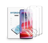 nvskvd Pellicola Protettiva Idrogel per Motorola Edge 50 Pro/Edge 50 Ultra/Edge 50 Fusion, 3 Pezzi Pellicola Protettiva TPU per Trasparente HD Morbida Display ID Impronte Digitali