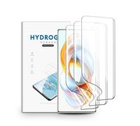 nvskvd Pellicola Protettiva Idrogel per Nubia Z70 Ultra, 3 Pezzi Pellicola Protettiva TPU per Trasparente HD Morbida Display ID Impronte Digitali(Non Vetro Temperato)