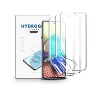 nvskvd Pellicola Protettiva Idrogel per Samsung Galaxy A71 5G, 3 Pezzi Pellicola Protettiva TPU per Trasparente HD Morbida Display ID Impronte Digitali(Non Vetro Temperato)