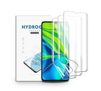 nvskvd Pellicola Protettiva Idrogel per Xiaomi Mi Note 10 Pro/Mi Note 10, 3 Pezzi Pellicola Protettiva TPU per Trasparente HD Morbida Display ID Impronte Digitali(Non Vetro Temperato)